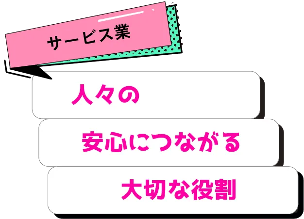 人々の安心につながる大切な役割